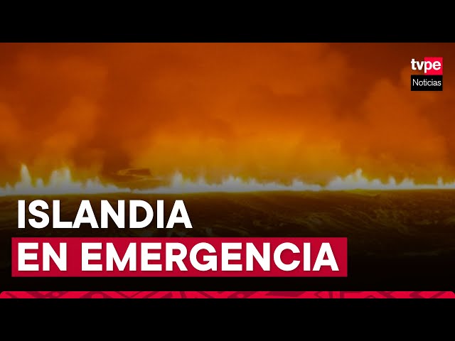 Islandia declara emergencia por nueva erupción volcánica