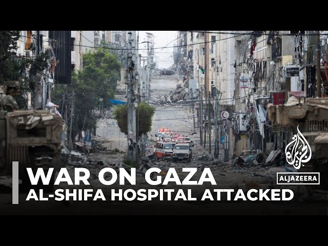 Israeli forces storm Gaza’s al-Shifa Hospital