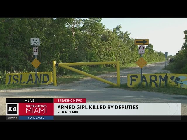 Girl dies after being shot by deputies in the Keys