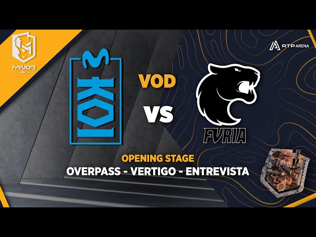 ⁣Movistar KOI vs. FURIA  PGL Copenhagen Major 2024 - Opening Stage