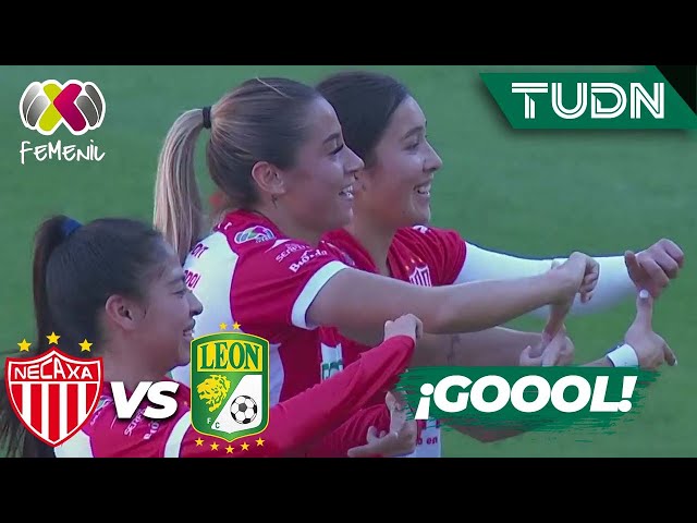 ¡EL PRIMERO! Gol de Reyes | Necaxa 1-0 León | Liga MX Femenil CL2024 - Liga Mx J11 | TUDN