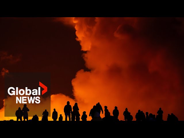 ⁣Iceland volcano: 7th eruption since 2021 after sitting dormant for about 800 years