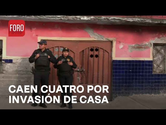 Detienen a cuatro personas por invasión de inmueble - Las Noticias