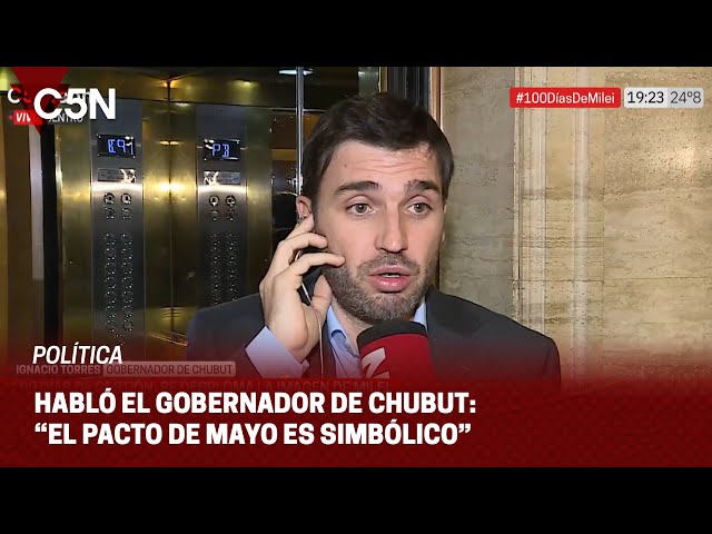 IGNACIO TORRES habló con C5N: "No hay que tenerle MIEDO al DIÁLOGO"