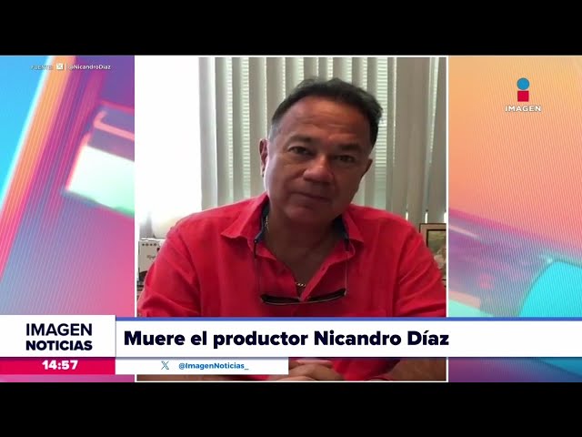 Fallece el productor Nicandro Díaz a los 60 años | Noticias con Crystal Mendivil