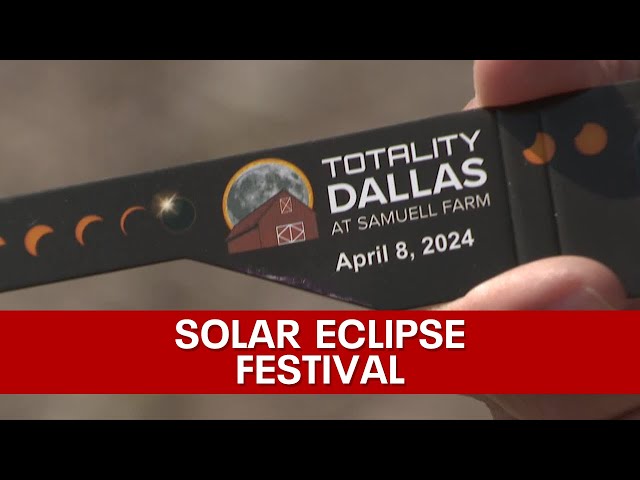 2024 Eclipse: City of Dallas hosting three-day solar eclipse festival