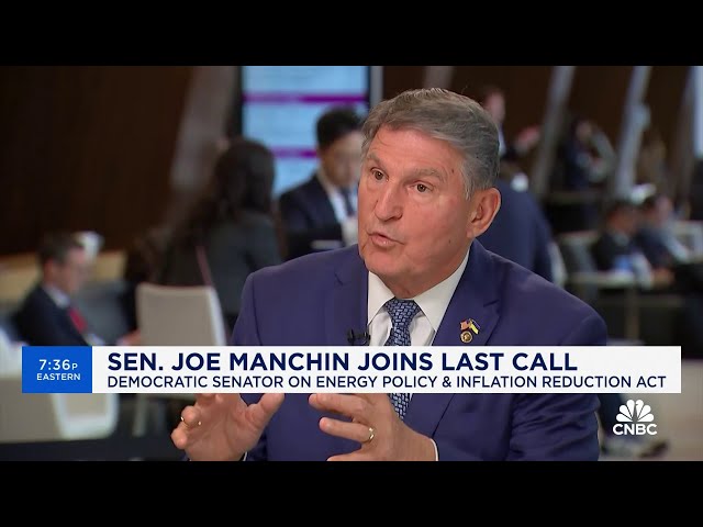 Sen. Joe Manchin: White House's LNG pause is 'crazy'