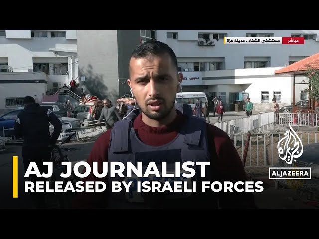 Al Jazeera journalist describes his time being held captive by Israeli forces