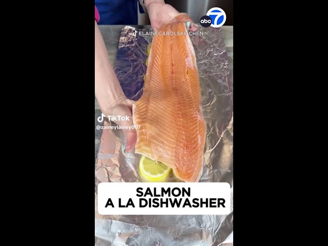 Salmon a la dishwasher