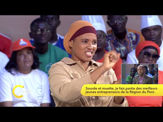 C'midi du 11 mars | Aminata coulibaly, sourde et muette, lance un message aux personnes handica