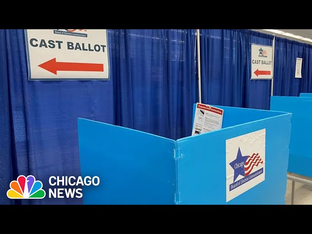 Lower-than-expected turnout reported as Illinois primary election nears