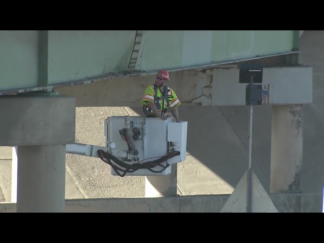 Semi crashes into bridge on I-76