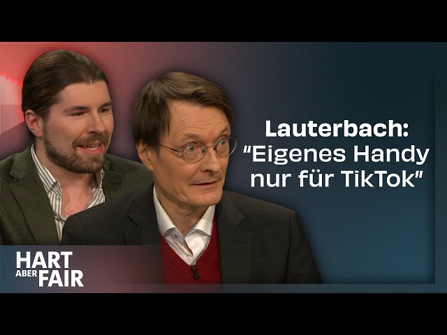 ⁣TikTok-Verbot? Das sagt Karl Lauterbach | hart aber fair