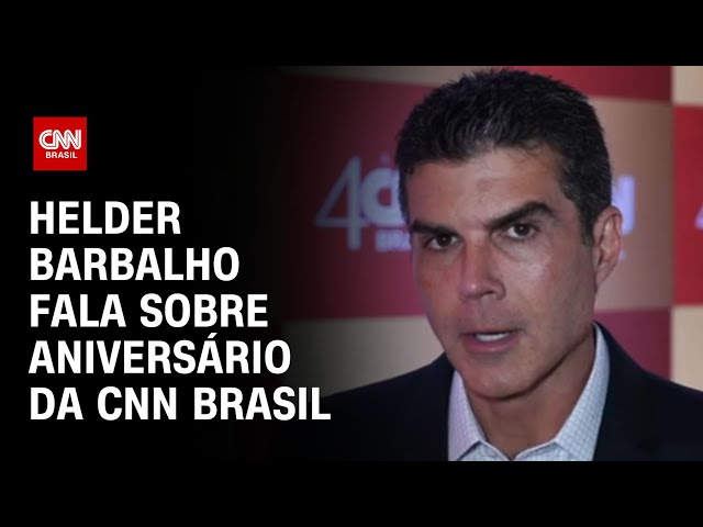 ⁣Helder Barbalho fala sobre aniversário da CNN Brasil | CNN BRASIL