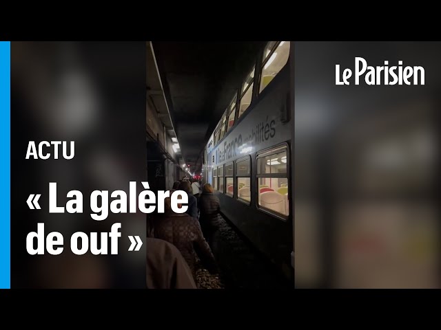 RER C : des passagers descendent sur les voies après deux heures d'attente