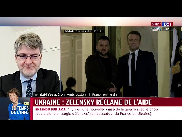 Ukraine "Ce qui frappe, c'est que la situation est assez stable sur le front" : Gaël 