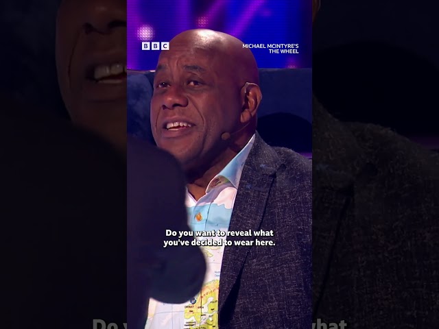 Just Ainsley being Ainsley   #MichaelMcIntyre #TheWheel #iPlayer