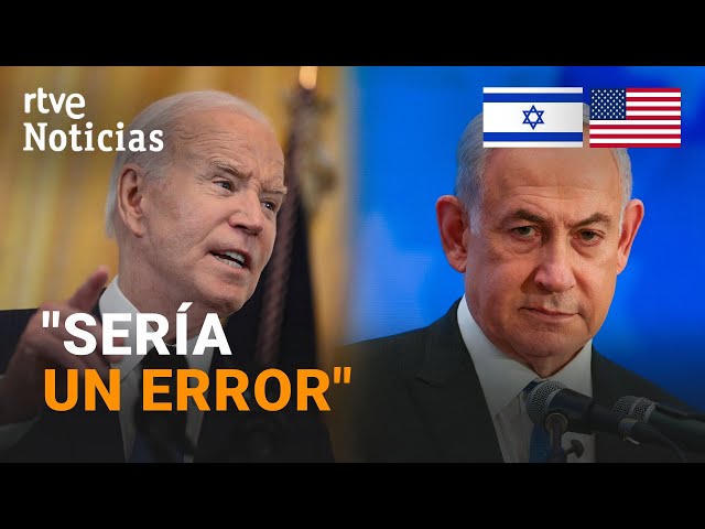 ISRAEL-GAZA: BIDEN advierte a NETANYAHU que una OFENSIVA en RÁFAH aumentaría la "ANARQUÍA"