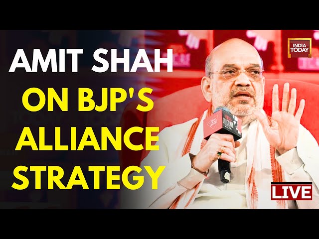 Amit Shah LIVE: Amit Shah Decodes BJP's Alliance Strategy | India Today Conclave 2024 | BJP LIV