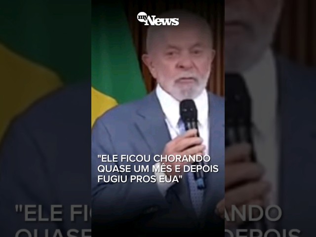 "COVARDÃO", DIZ LULA SOBRE BOLSONARO #shorts #noticias #lula #bolsonaro #política #stf #pf