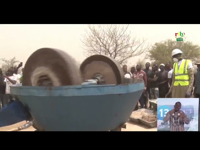 Un centre pilote de traitement de minerai aurifère inauguré à Meguet dans le Ganzourgou