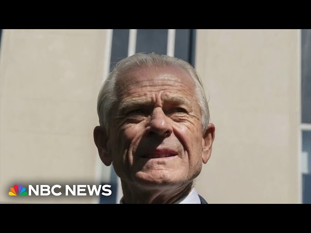 Supreme Court rejects Peter Navarro’s bid to avoid prison