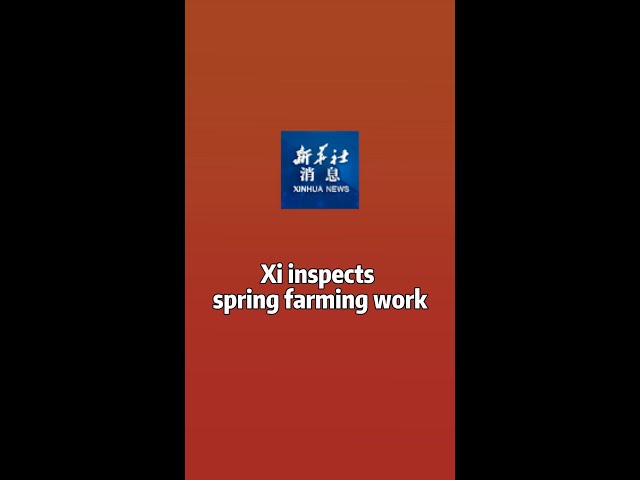 Xinhua News | Xi inspects spring farming work