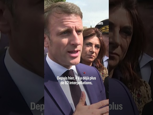 Opérations anti-drogue à Marseille : « Plus de 82 interpellations », annonce Macron