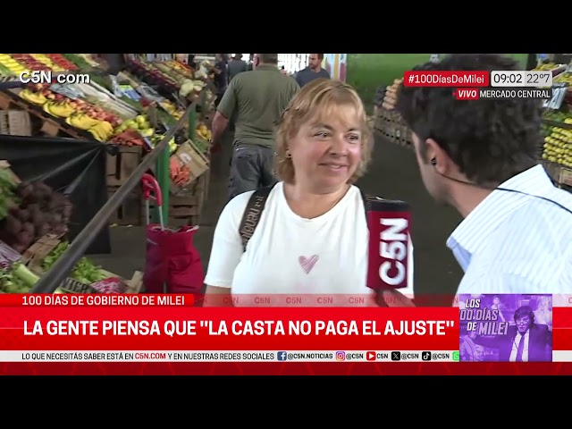 LOS PRECIOS en el MERCADO CENTRAL a 100 DÍAS del GOBIERNO de MILEI