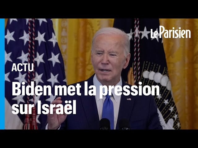 Israël - Hamas : une offensive israélienne à Rafah serait « une erreur » estime Joe Biden