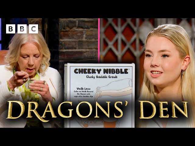 Autistic entrepreneur pitches DELICIOUS snack granola  | Dragons' Den - BBC