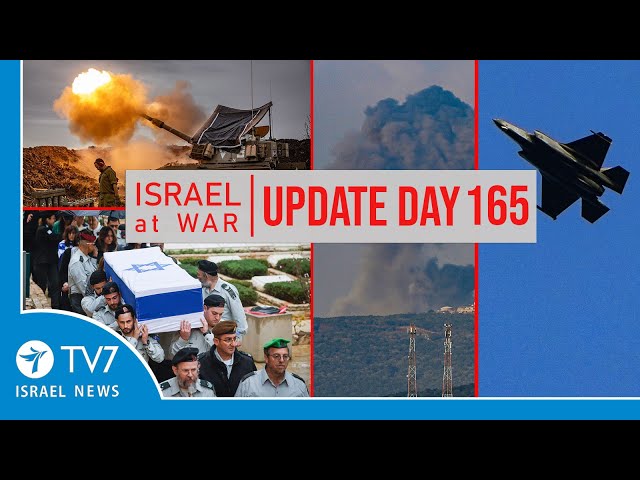 TV7 Israel News - Sword of Iron, Israel at War - Day 165 - UPDATE 19.03.24