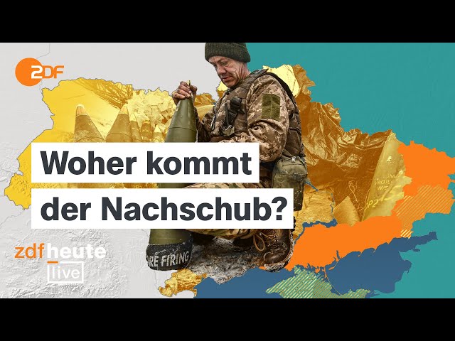 Ukraine unter Druck: Was die neuen Militärhilfen bringen | ZDFheute live