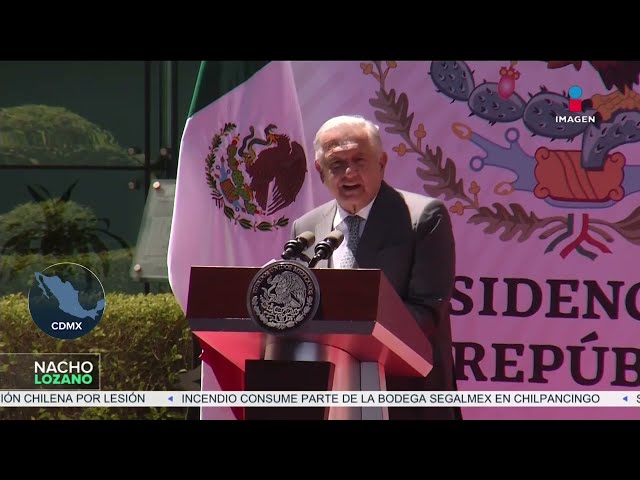 López Obrador en ceremonia del 86 Aniversario de la Expropiación Petrolera | DPC con Nacho Lozano