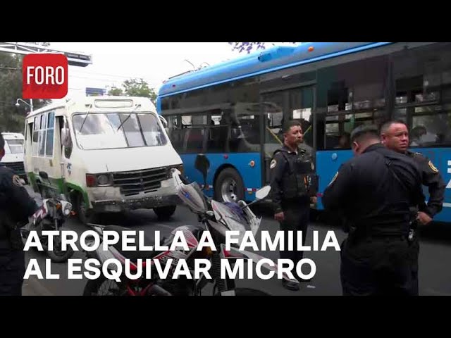 Motociclista atropella a familia en la colonia Peralvillo, CDMX - Las Noticias