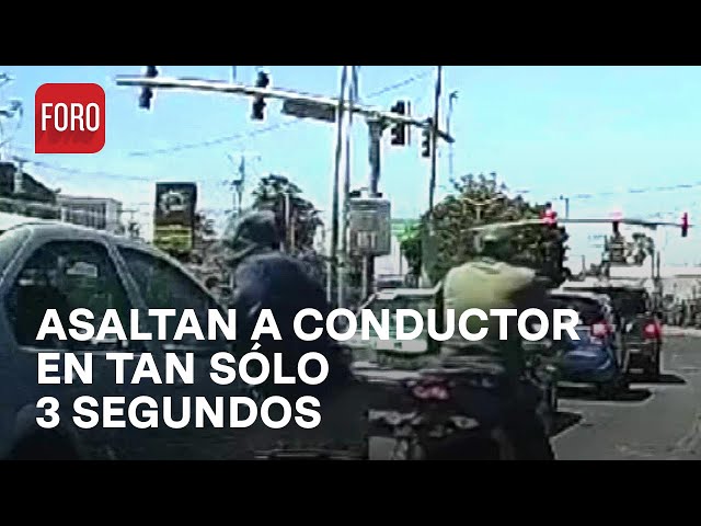 Ladrones asaltan a conductor en solo unos segundos en Guanajuato - Paralelo 23