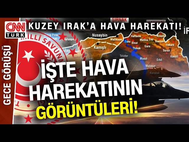 MSB Duyurdu: Irak'ın Kuzeyine Hava Harekatı ile 27 Hedef İmha Edildi!