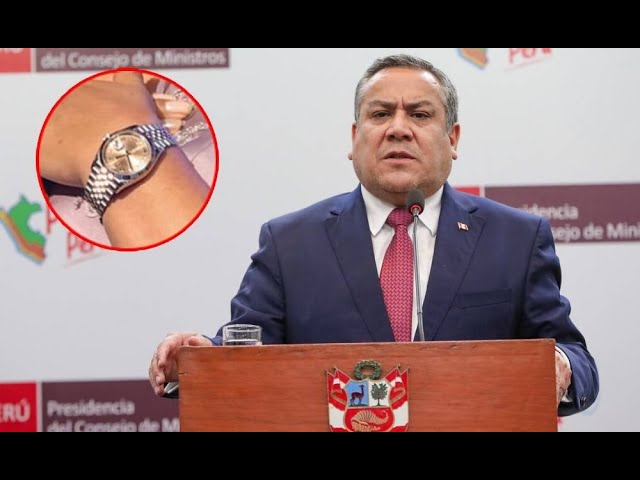 Premier Adrianzén sobre caso Rolex: "Me sorprende la celeridad de esta indagación preliminar&qu