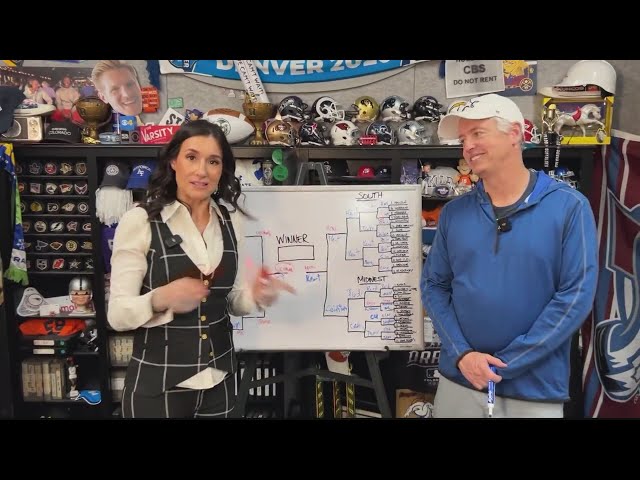 Romi Bean and Eric Christensen fill out their bracket