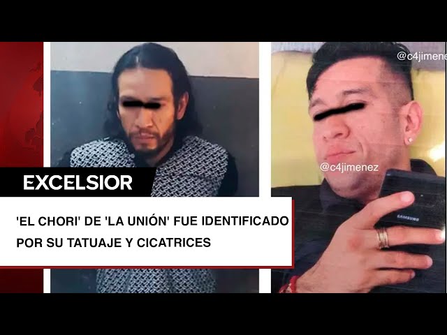 'El Chori' de 'La Unión' fue identificado por su tatuaje y cicatrices