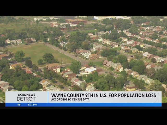 Wayne County ranked 9th in U.S. for population loss