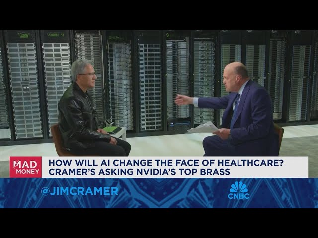 Nvidia CEO Jensen Huang goes one-on-one with Jim Cramer