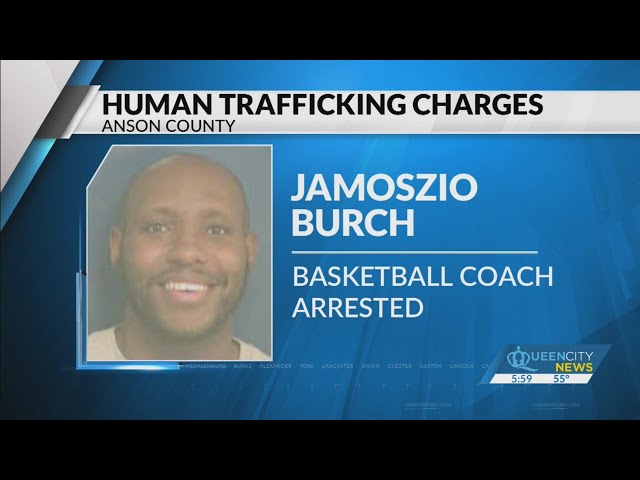 Anson Co. coach charged with human trafficking