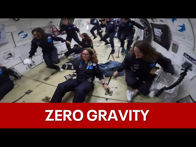 Fort Worth science teacher conducts her students' experiments in zero-gravity aircraft