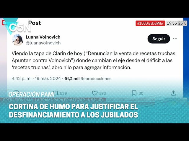 La RESPUESTA de LUANA VOLNOVICH a la DENUNCIA del GOBIERNO