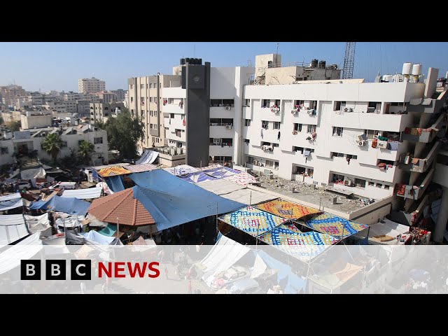 Israeli forces raid Gaza City's al-Shifa hospital | BBC News