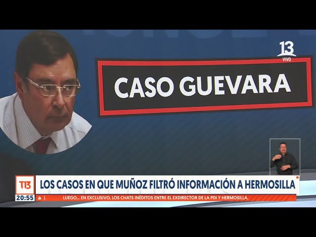 Los casos en que Muñoz filtró información a Hermosilla