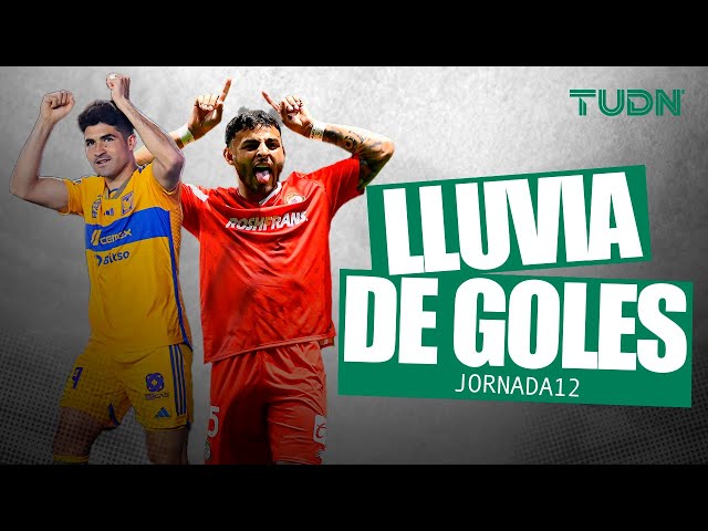 ¡LLUVIA DE GOLES! Los goles que nos hicieron vibrar en la Jornada 12 I TUDN