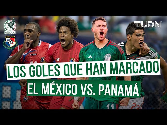 ¡RIVALIDAD MARCADA!  GOLAZOS que han marcado el México vs Panamá | TUDN