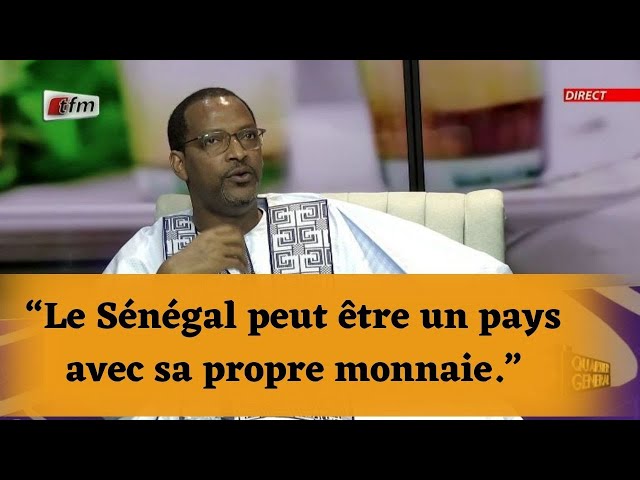 Le Sénégal peut etre un pays avec sa propre monnaie selon Mame Boye Diao